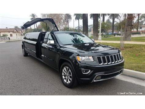 Used 2015 Jeep Grand Cherokee Suv Stretch Limo American Limousine Sales