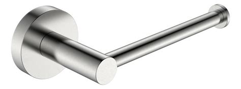 Capri Straight Toilet Roll Holder Brushed Nickel Devspec