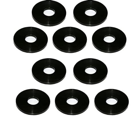 Nylon Black Penny Washers Plastic M M M M Fasteners Store