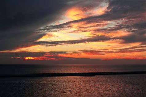 Livorno Sunset In Italy Photograph by Alex Galiano - Fine Art America