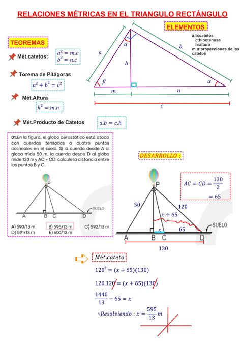 Solution Geometria Triangulo Rectangulo Studypool