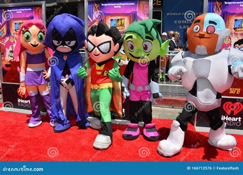 Teen Titans Go To The Movies Premiere Editorial Photo 194393789