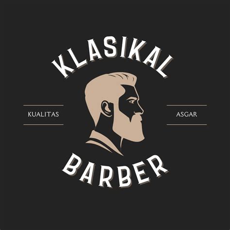 Gratis Contoh Logo Pangkas Rambut Keren Canva