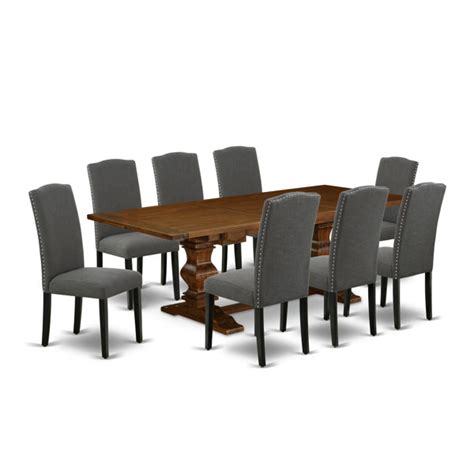 Lark Manor Privett Removable Leaf Solid Wood Dining Set Wayfair