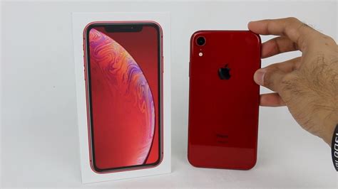 Iphone Xr Product Red Unboxing Youtube