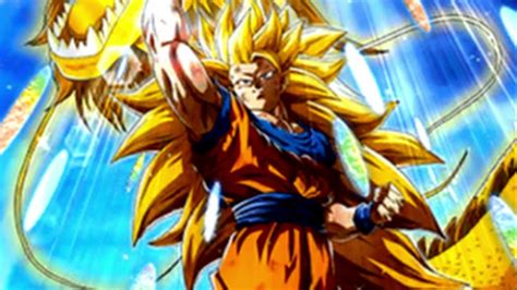 Dragon Ball Z Dokkan Battle TEQ LR Super Saiyan 3 Goku What If OST