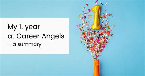 My First Year At Career Angels A Summary Career Angels Blog