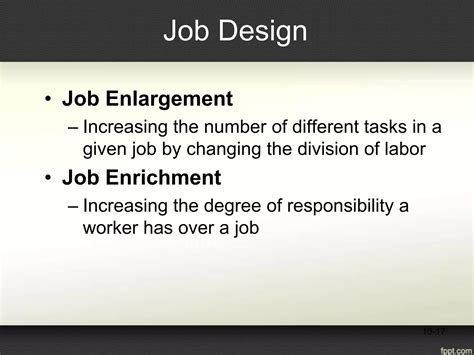 Organizational Structure and Design | PPT