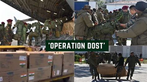 operation dost india steps  assistance  cartons