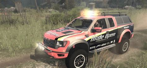 Spintires Ford Raptor F Pick Up V Spintires Mudrunner V