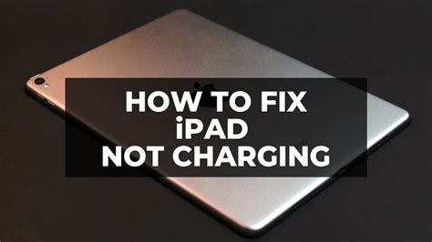 Fix Ipad Not Charging