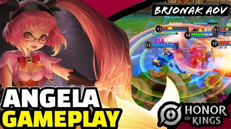 Angela Gameplay Honor Of Kings Como Jogar De Angela Kings Of