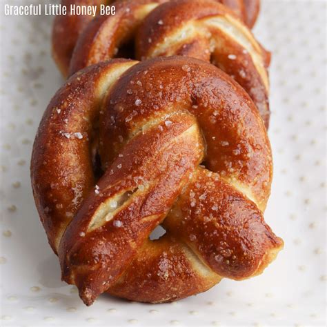 Pizza Dough Pretzels Graceful Little Honey Bee