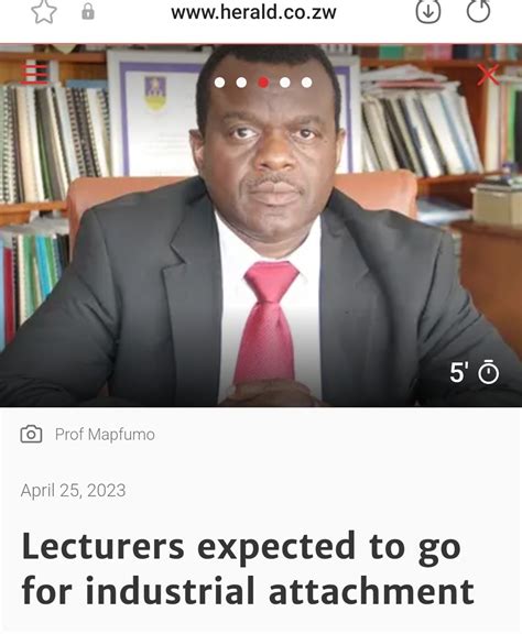 Prof Jonathan Moyo On Twitter Lecturers Expected To Go For Industrial Attachment