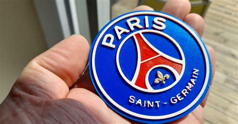 PSG badge by franc12 | Download free STL model | Printables.com