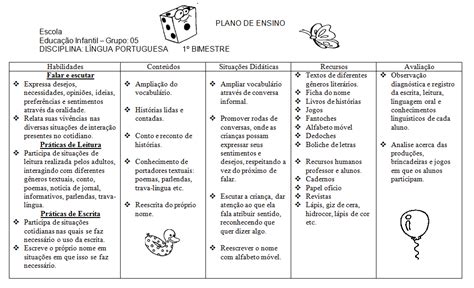 Plano De Aula Educação Infantil Matemática - Plano De Aula Educação Infantil Matematica - ZULEDU