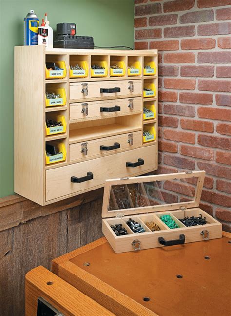 Hardware Cabinet Woodworking Project Woodsmith Plans