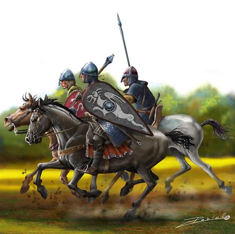 Norman Knights At The Battle Of Hastings Norman Knight High Middle Ages Medieval History