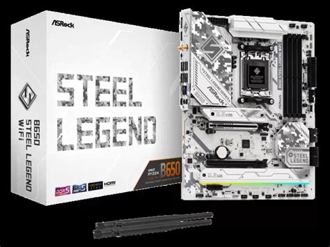 ASRock B650 Steel Legend WiFi AMD 600シリーズ Socket AM5対応 AMD B650 チップセット