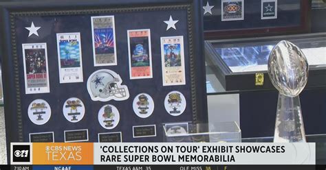 Cowboys fans get to see rare Super Bowl memorabilia - CBS Texas