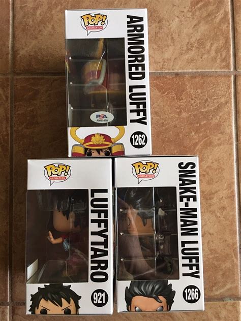 Funko Pop One Piece Luffy Set Of 3 Pops EBay