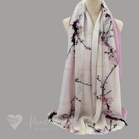 Cherry Blossom Scarf Pure Heart Boutique