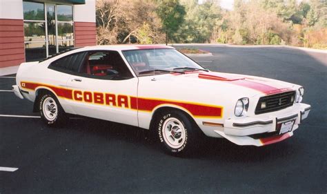 White 1978 Ford Mustang Cobra Ii Hatchback Photo