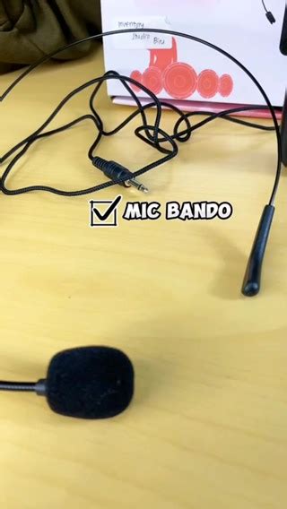 Jual Advance Mic Mic Bando Wireless Mic Clip On Microphone