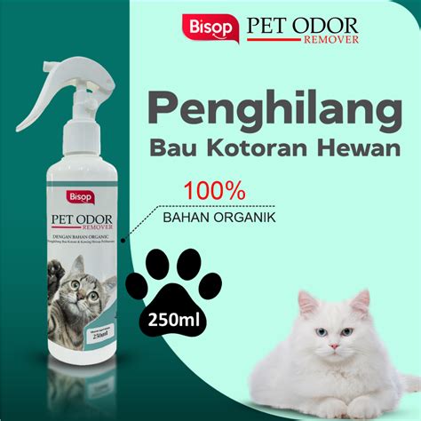 Jual Bisop Penghilang Bau Kotoran Kucing Anjing Pet Odor Remover