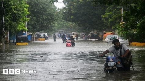 Chennai Rains At Least Five Dead After Heavy Downpour Bbc News