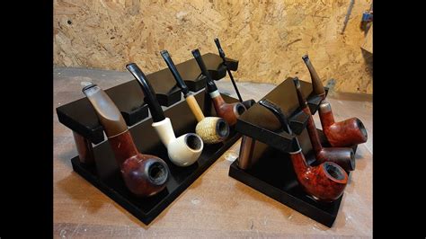 How To Make Diy Tobacco Pipe Stands Youtube