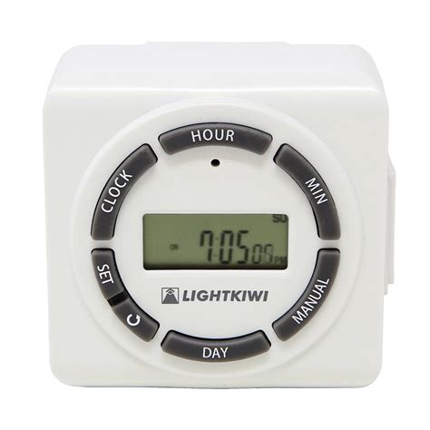 Digital Timer for Low Voltage Landscape Lighting Transformer