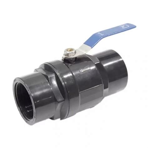 2pc 1 Inch 2 Inch Pvc Ball Valve Compact Two Piece Valve Plastic