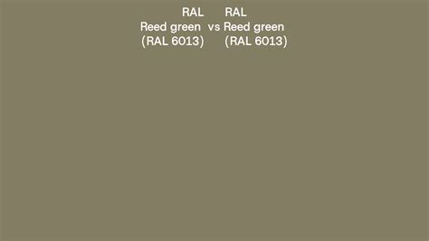 Ral Reed Green Vs Reed Green Side By Side Comparison