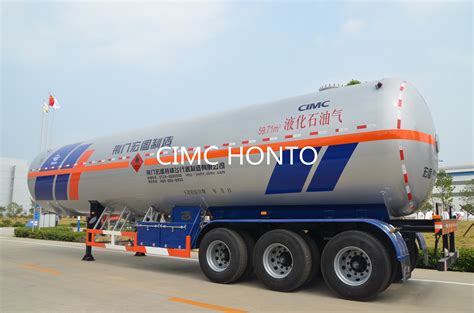 Quality Assured With LPG Butane Semi Trailer Tank For Market China 3