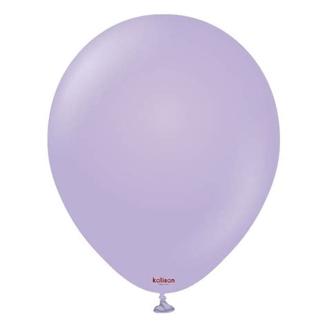 Globos Redondos de Látex 12 Standard Lila Kalisan globodeco es