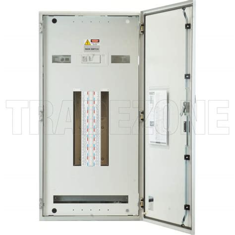 Jpe4800s25dw Hager 48 Pole Elite Distribution Board With 250 Amp Chassis And Isolator Main