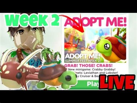 Checking Out Summerfest In Adopt Me With You Guys Roblox Live Youtube