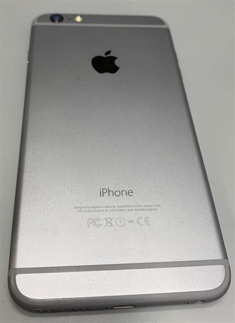 Apple Iphone 6 Plus 64gb Space Gray Rogers Wireless A1522 Gsm