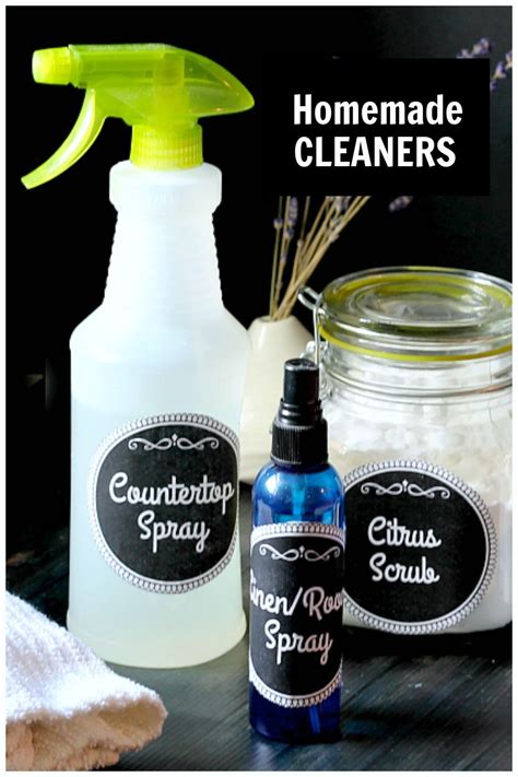 See A Few Easy Recipes Made With Basic Ingredients That You Can Use To Clean Your Home Homemade