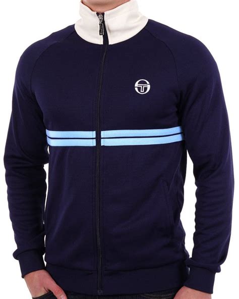 Sergio Tacchini Dallas Track Top Navy Blue Sky S Casual Classics