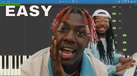 How To Play Broccoli Easy Piano Tutorial D R A M Ft Lil Yachty Youtube