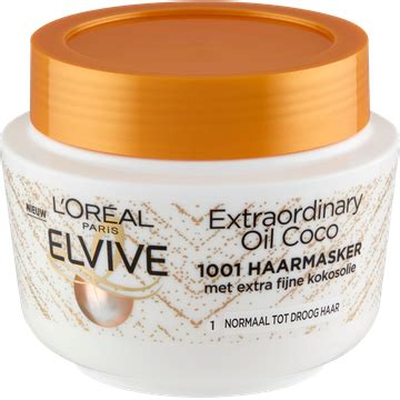 L Oréal Paris Elvive Extraordinary Oil Coco 1001 Haarmasker 300ml