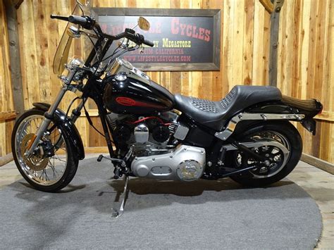 Harley Davidson Fxst I Softail Standard Black Anaheim