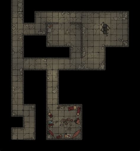 Dungeon Of The Mad Mage Level 1 Dungeon Level Maps R