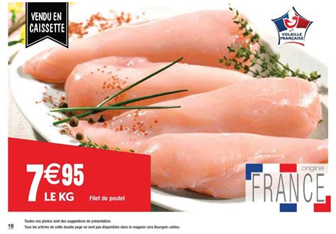 Promo Filet De Poulet Chez Cora Icatalogue Fr