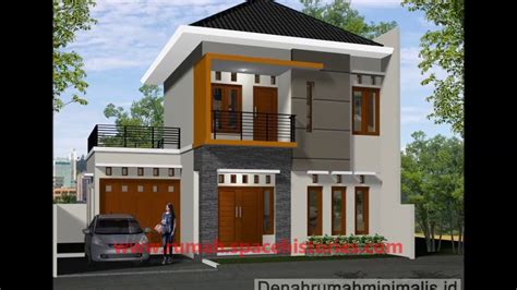 Desain Rumah Minimalis Tingkat 2 Lantai Youtube