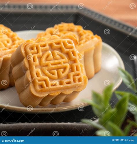 Bolo Delicioso Da Lua Cantonesa Para Festival De Outono Bolo De Lua