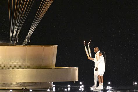 Marie José Pérec On se donne ses mots à Teddy Riner juste avant