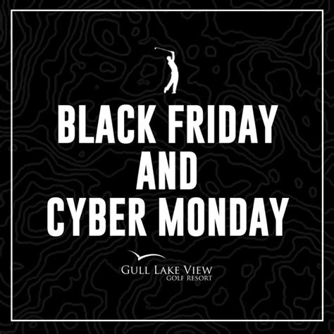 Black Friday Cyber Monday 2022 Gull Lake View